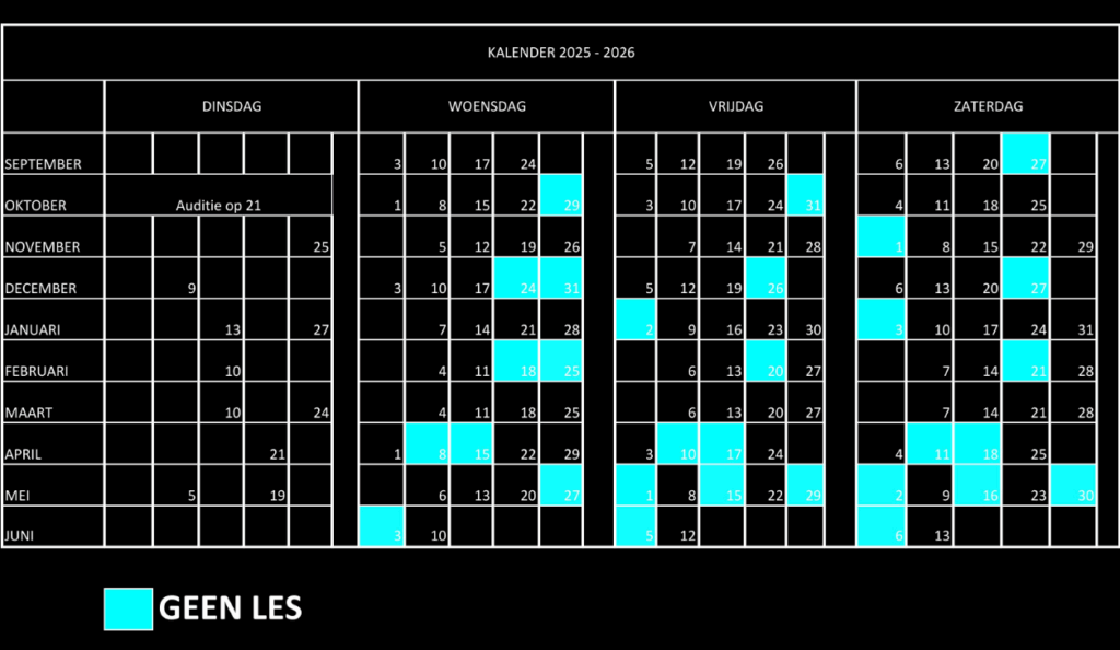 horaire